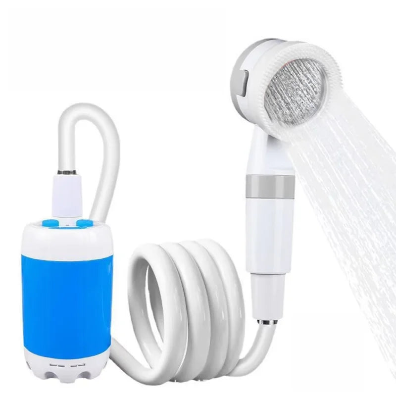 Rechargeable Portable Outdoor Shower Handheld Compact Water Sprayer for Car Wash Flower Watering and Bathing Camping Hiking