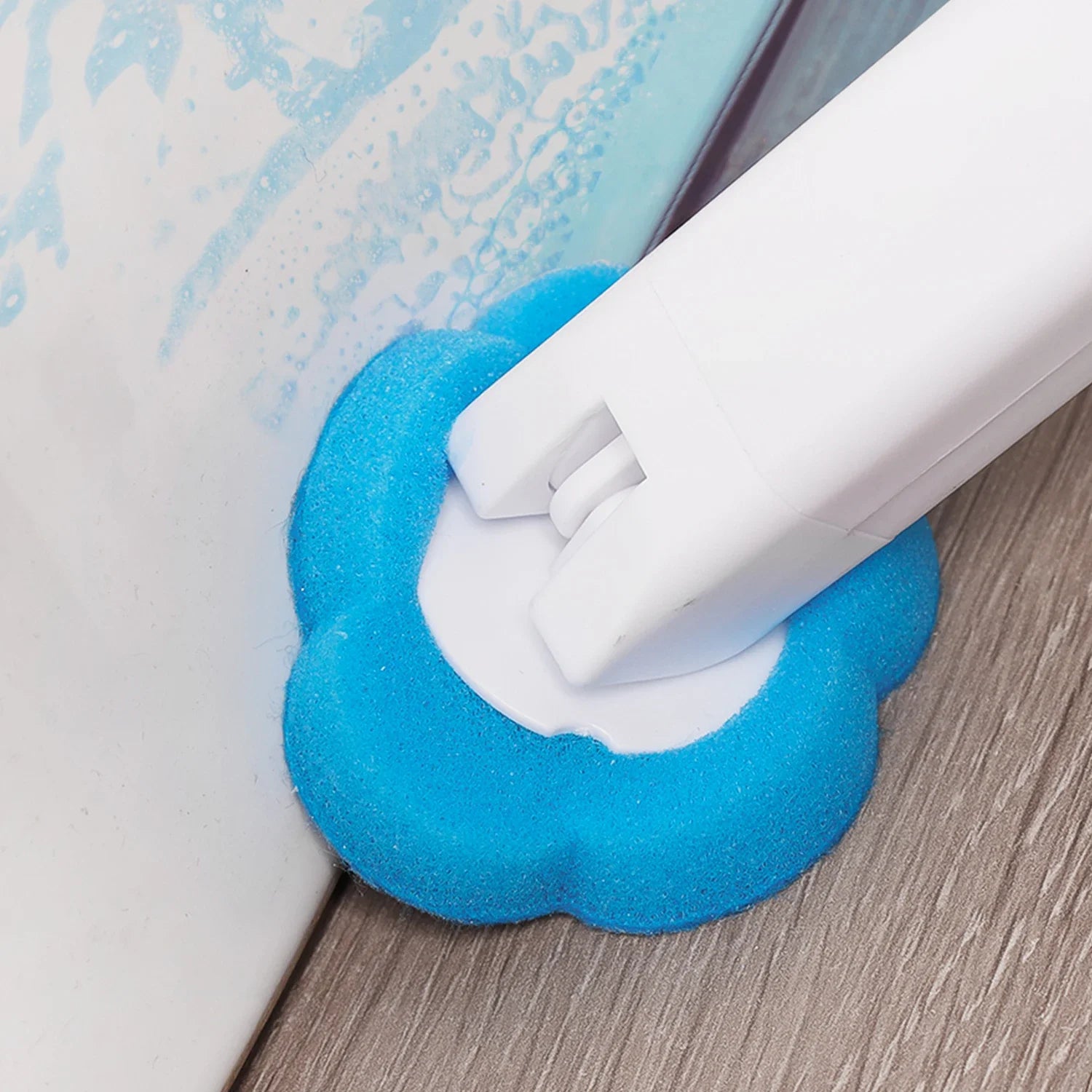 6/60Pcs Disposable Toilet Brush Replacement Toilet Brush Head Dissolving Bathroom Brush Cleaning Pad Kit for Household Cleaning