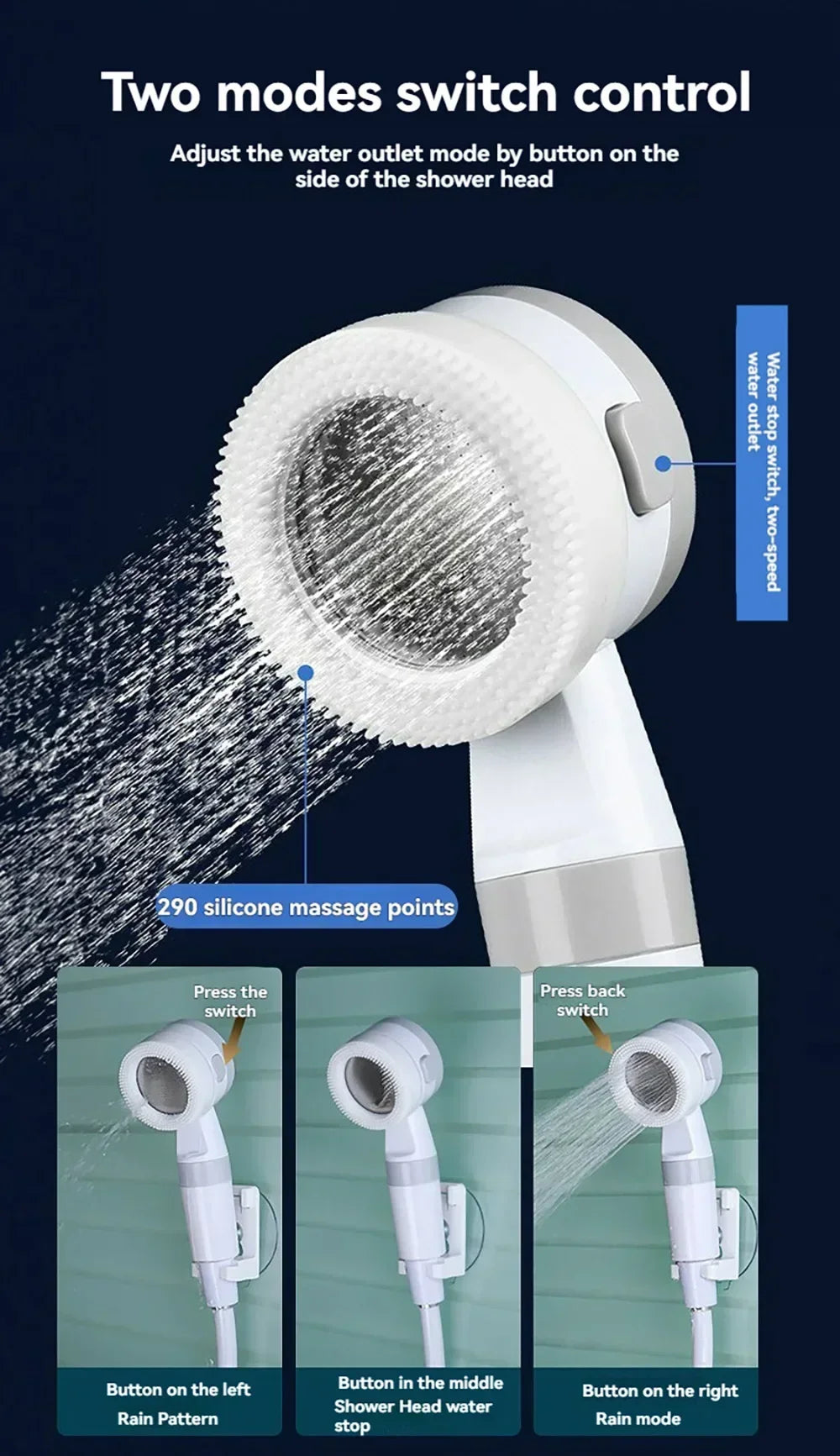 Rechargeable Portable Outdoor Shower Handheld Compact Water Sprayer for Car Wash Flower Watering and Bathing Camping Hiking